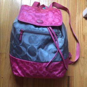 Beautiful Coach Backpack